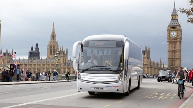 bus fra heathrow til london